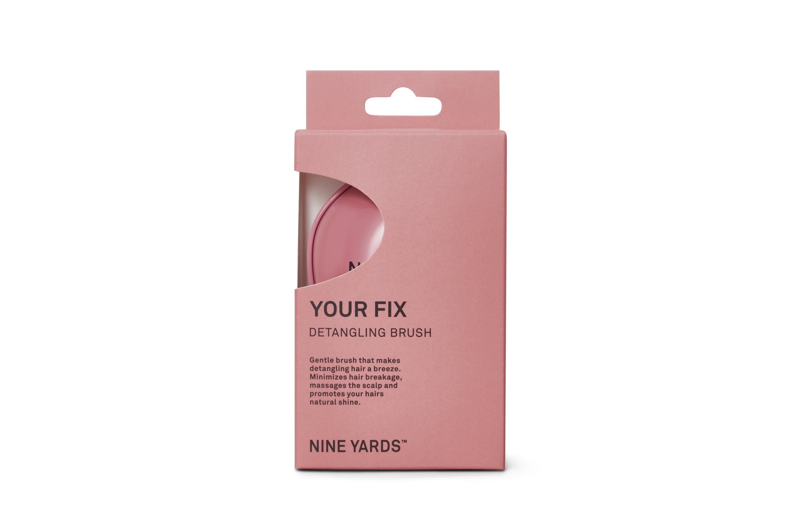 Nine Yards Your Fix Detangling Brush - Hårbørste - JK-Shop