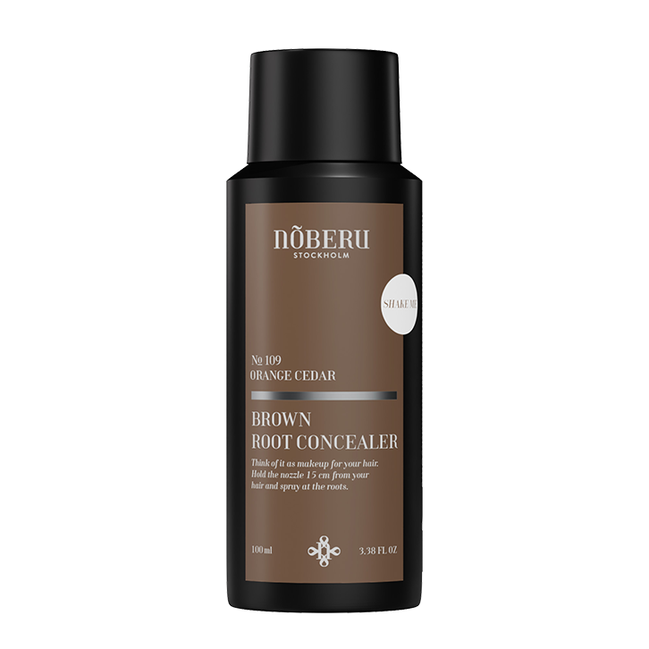 Noberu Root Concealer Brown 100 ml - Fargespray - JK-Shop