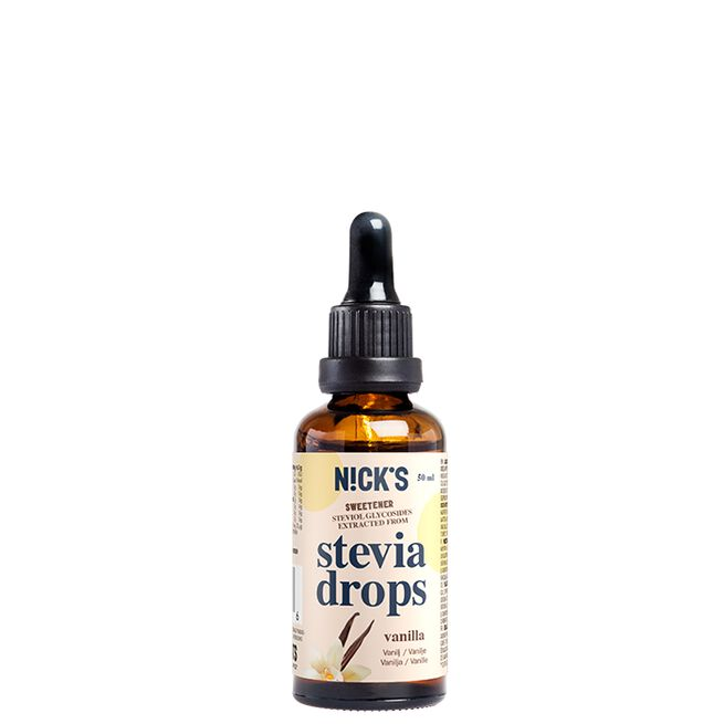 Nutri-Nick Stevia Drops Søtningsmiddel 50ml - Baking og Matlaging - JK-Shop