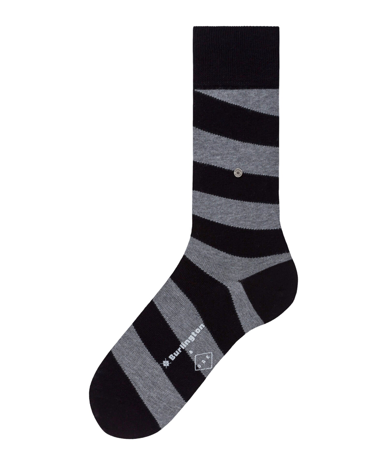 OAK Grey and Black Socks - Sokker - JK-Shop