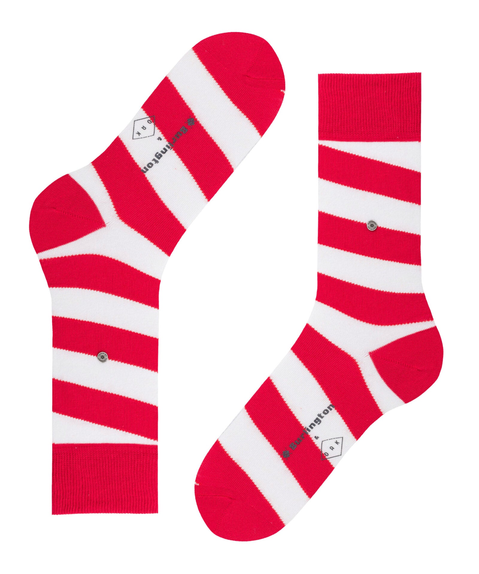 OAK White and Red Socks - Sokker - JK-Shop