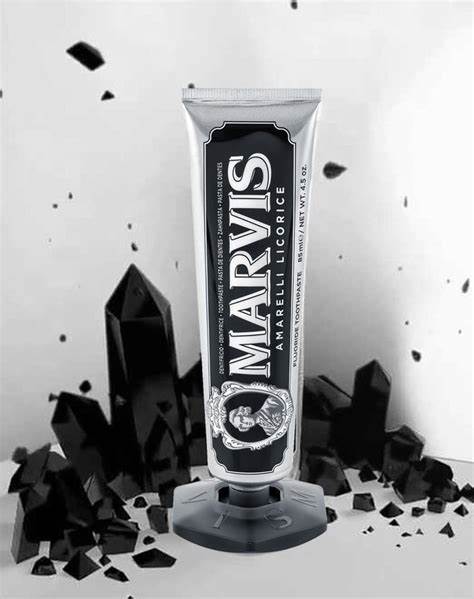 Marvis Tube Holder til 85 ml. tube - Svart-Marvis-Tannpleie-JKSHOP