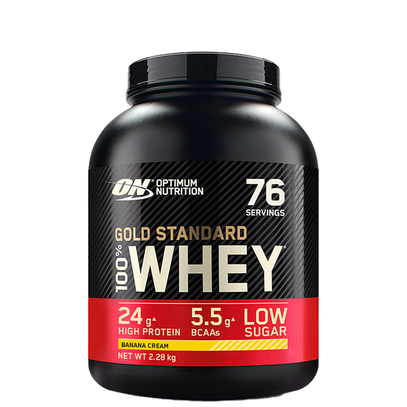 ON 100% Whey Gold Std, Banana Creme, 2280g (Copy) - Proteinpulver - JK-Shop