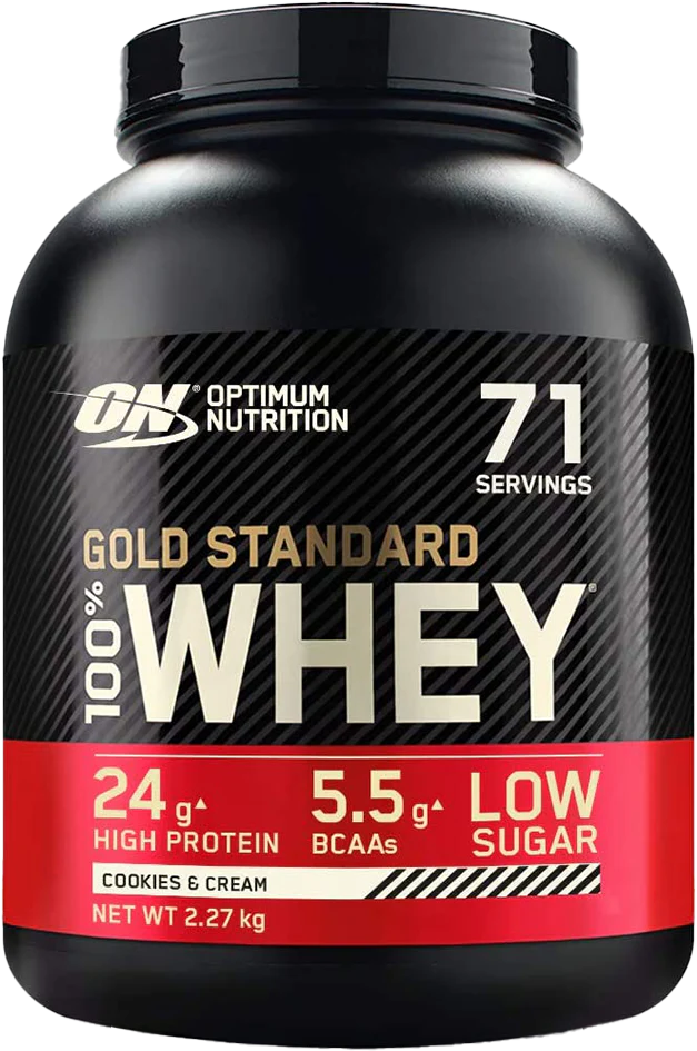 ON 100% Whey Gold Std, Cookies & Cream, 2270g (Copy) - Proteinpulver - JK-Shop