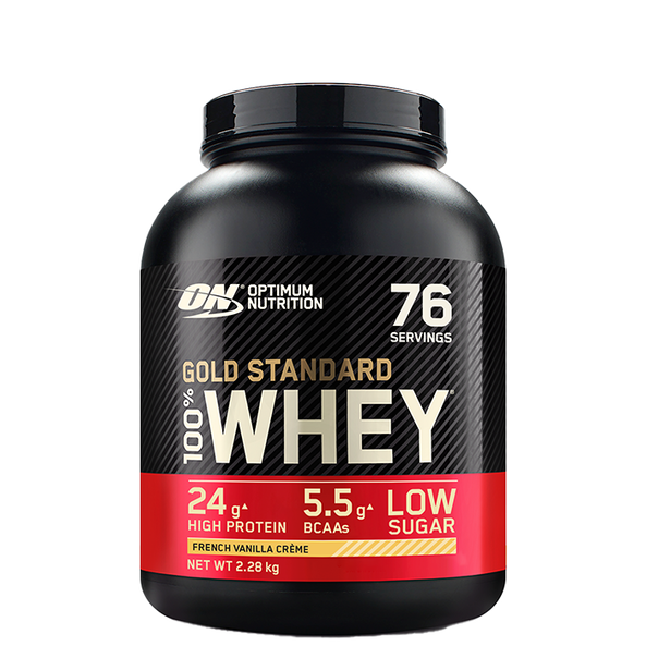 ON 100% Whey Gold Std, French Vanilla Creme, 2280g (Copy) - Proteinpulver - JK-Shop