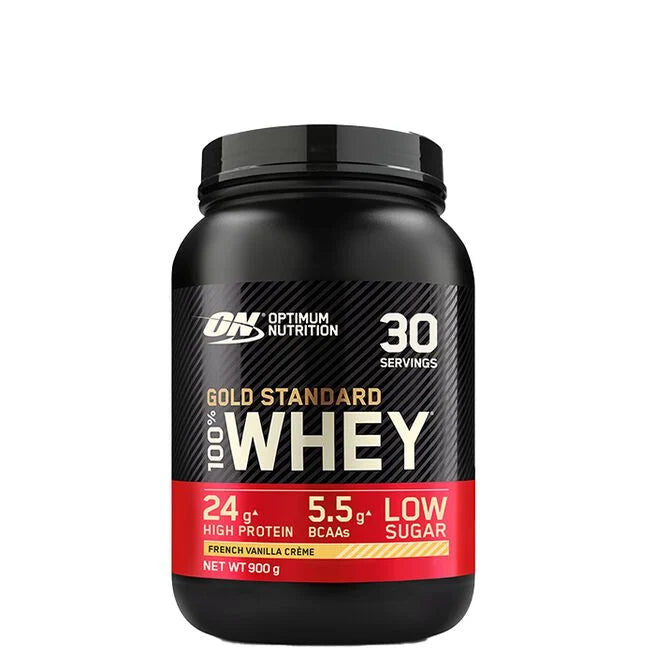 ON 100% Whey Gold Std, French Vanilla Creme, 900g (Copy) - Proteinpulver - JK-Shop