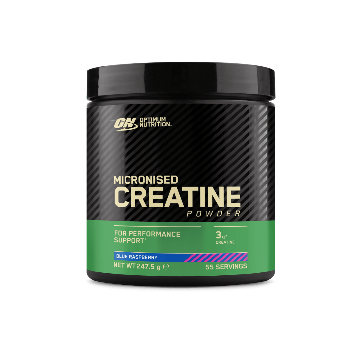 ON Creatine powder, 247g, Blue Raspberry - Kreatin monohydrat - JK-Shop