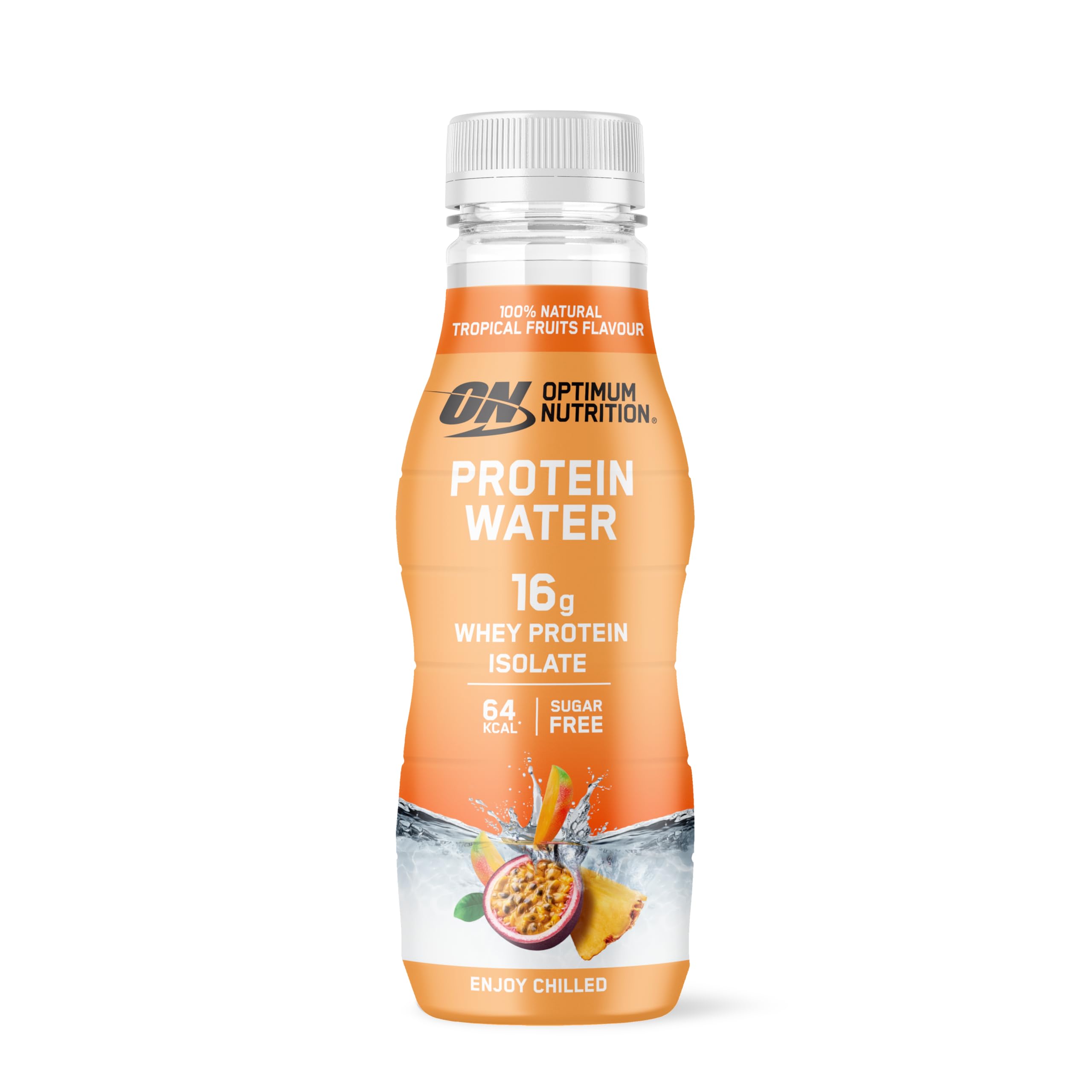 ON Protein Water, 12x350ml, Tropical Fruits - Proteindrikke - JK-Shop