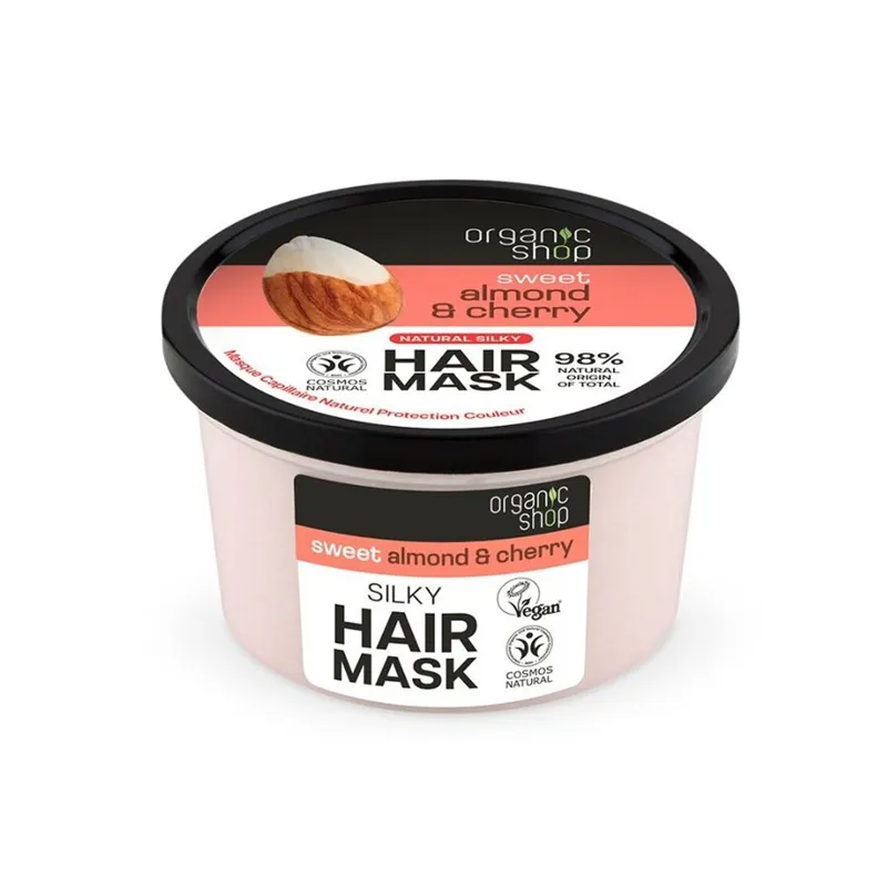 ORGANIC SHOP ALMOND & CHERRY HAIR MASK 250ML - Hårkur - JK-Shop