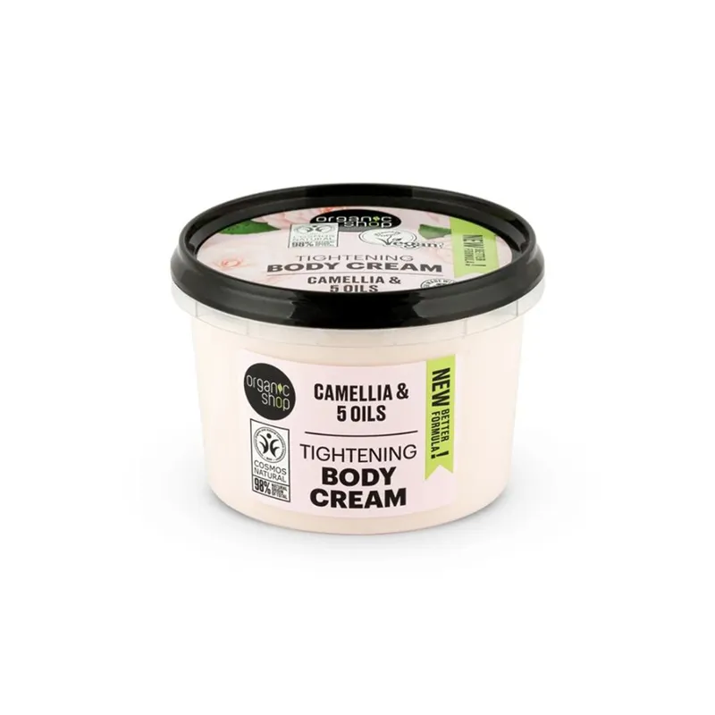 ORGANIC SHOP BODY CREAM CAMELLIA 250ML - Dusjkrem - JK-Shop