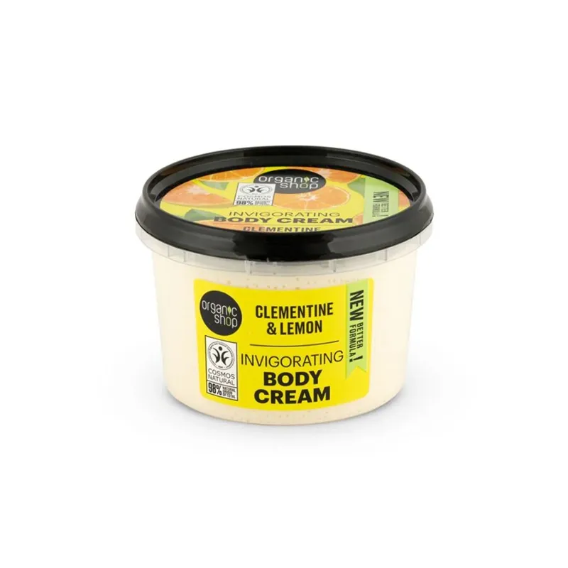 ORGANIC SHOP BODY CREAM CLEMENTINE & LEMON 250ML - Dusjkrem - JK-Shop