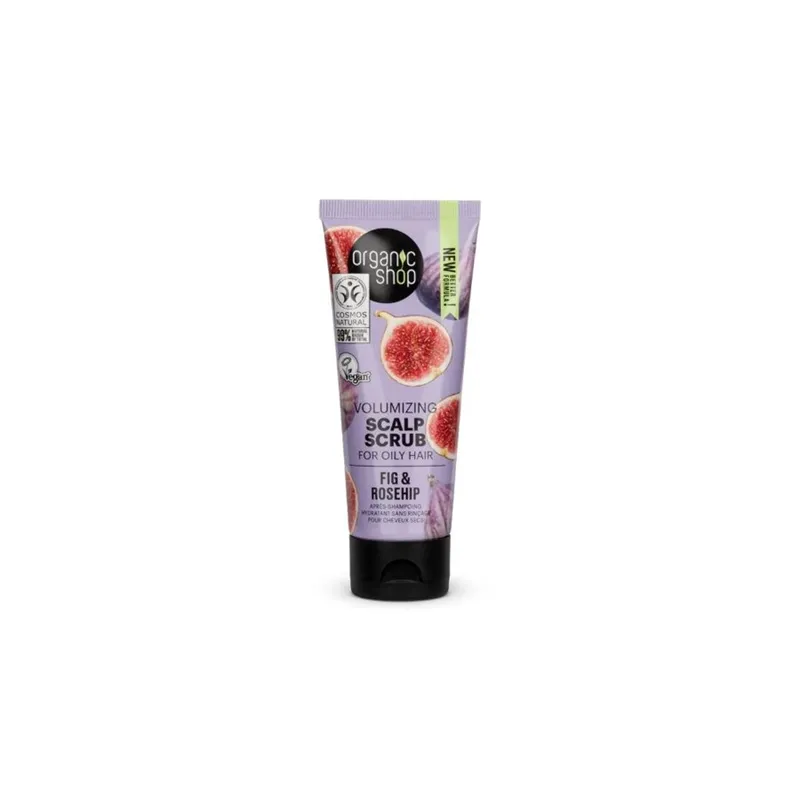 ORGANIC SHOP FIG & ROSEHIP SCALP SCRUB 75ML - Skrubb - JK-Shop
