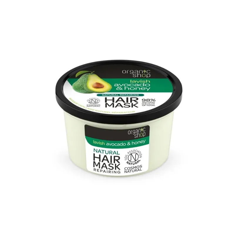 ORGANIC SHOP HAIR MASK AVOCADO & HONEY 250ML - Hårkur - JK-Shop