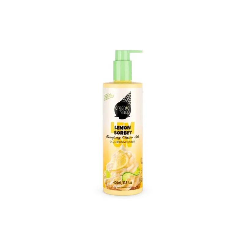 ORGANIC SHOP LEMON SORBET SHOWER GEL 400ML - Shower Gel - JK-Shop