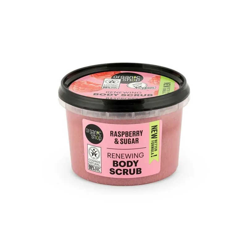 ORGANIC SHOP RASPBERRY BODYSCRUB 250ML - Skrubb - JK-Shop