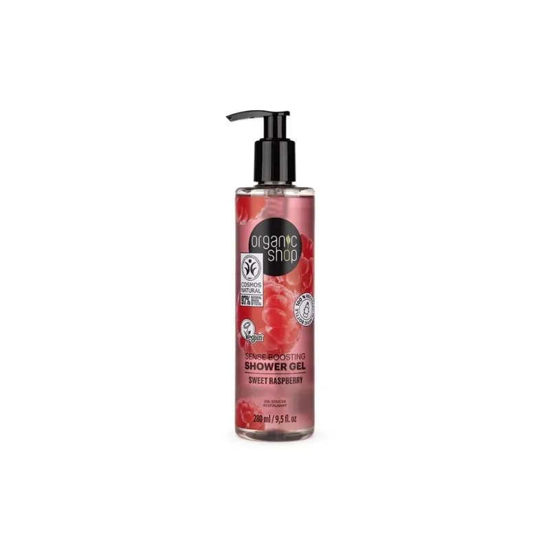 ORGANIC SHOP SWEET RASPBERRY SHOWER GEL 280ML - Shower Gel - JK-Shop