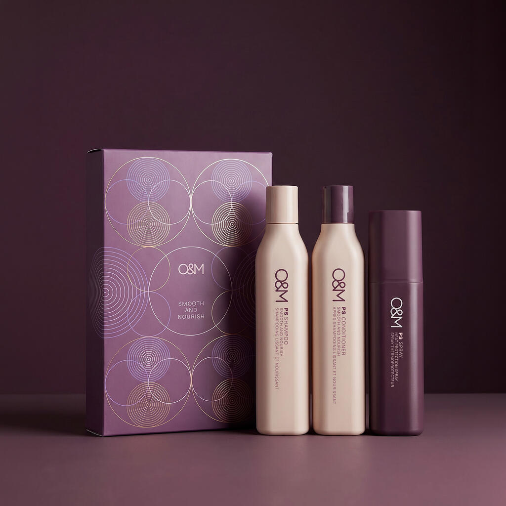 O&M Smooth & Nourish Holiday Gift Set - Gavesett - JK-Shop