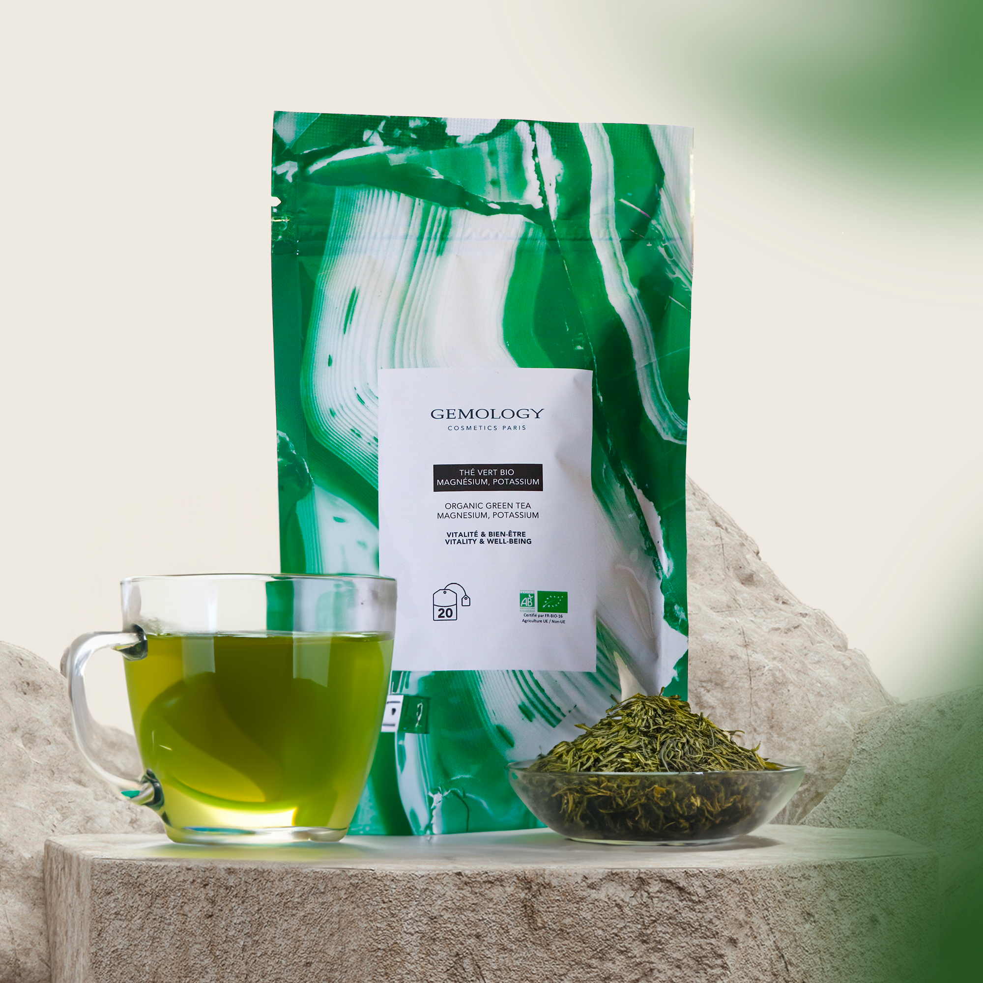 Økologisk Grønn Te med Magnesium - te - JK-Shop