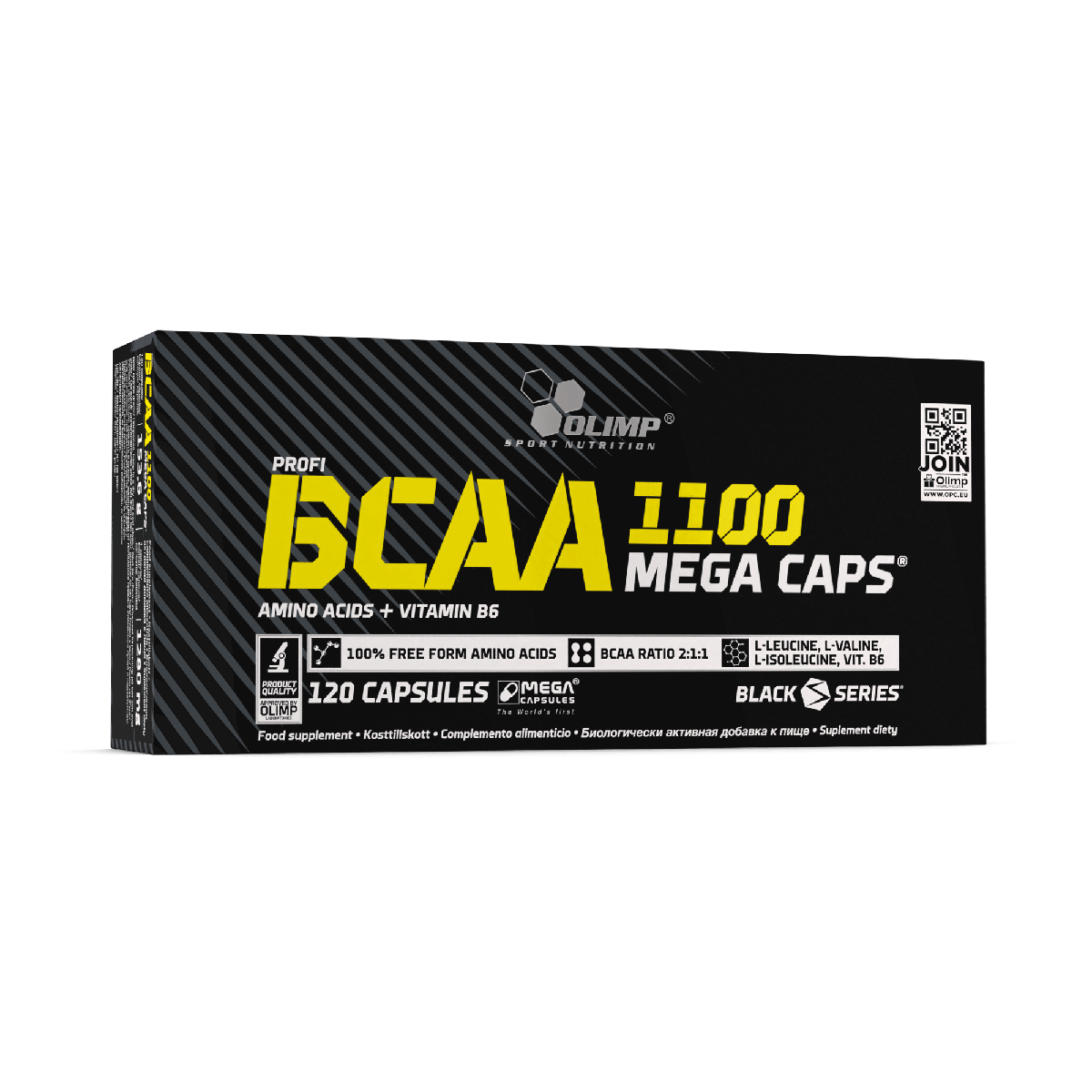 Olimp BCAA, 120 mega caps - BCAA - JK-Shop