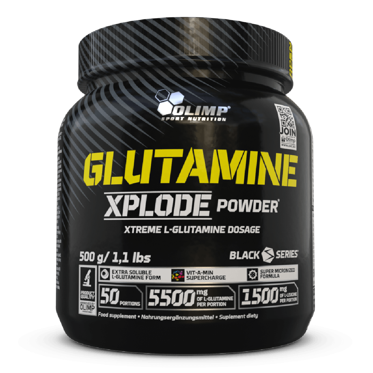 Olimp Glutamine Xplode Powder, 500g - L-Glutamine - JK-Shop