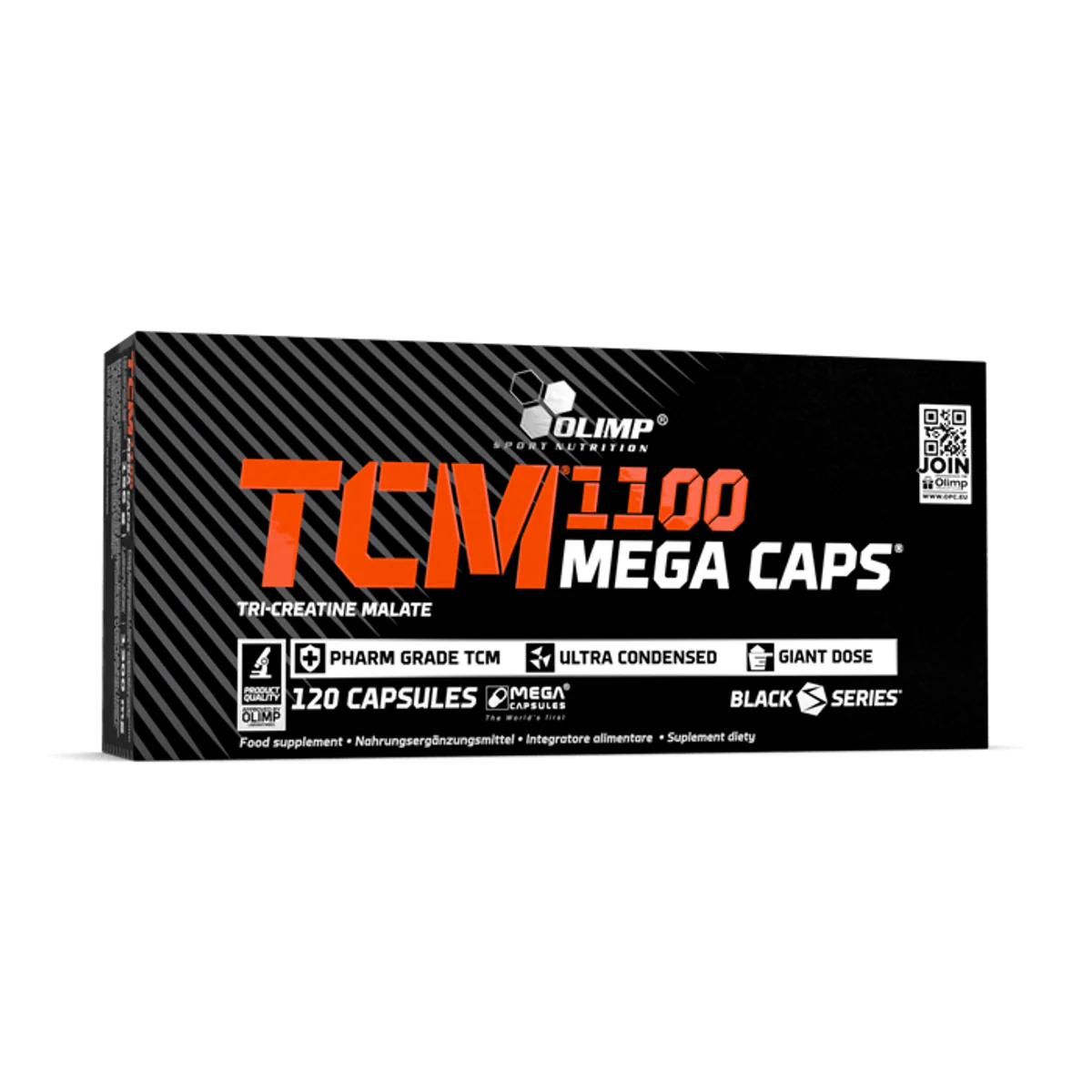 Olimp TCM 1100, 120 mega caps - Kreatinblandning - JK-Shop