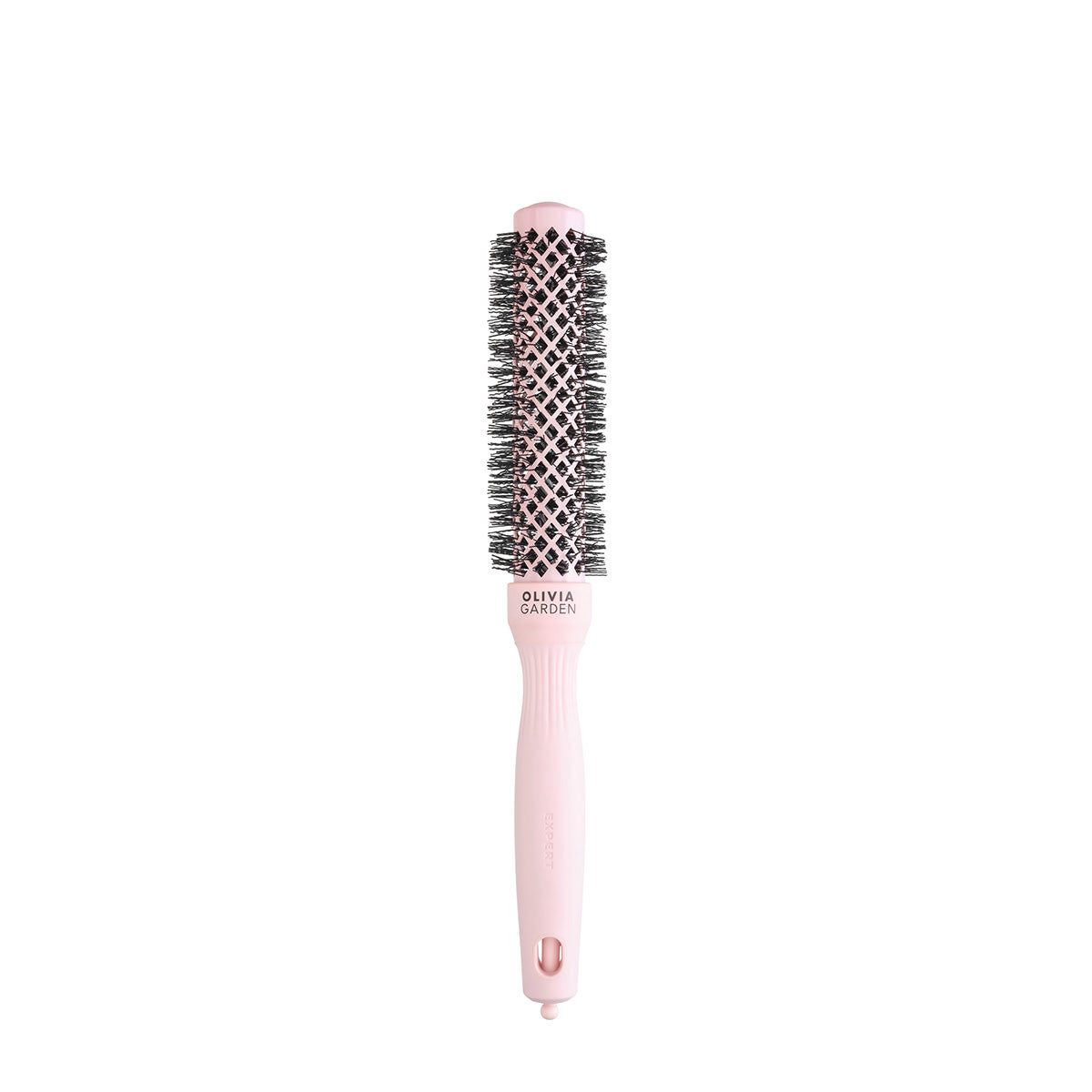 Olivia Garden Expert Blowout Speed Wavy Bristles Pastel Pink 25 mm - Hårbørste - JK-Shop