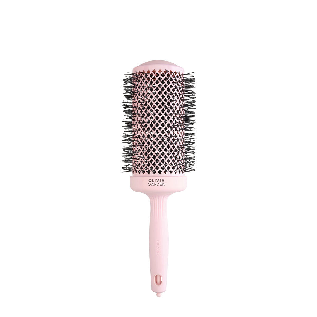 Olivia Garden Expert Blowout Speed Wavy Bristles Pastel Pink 65 mm - Hårbørste - JK-Shop