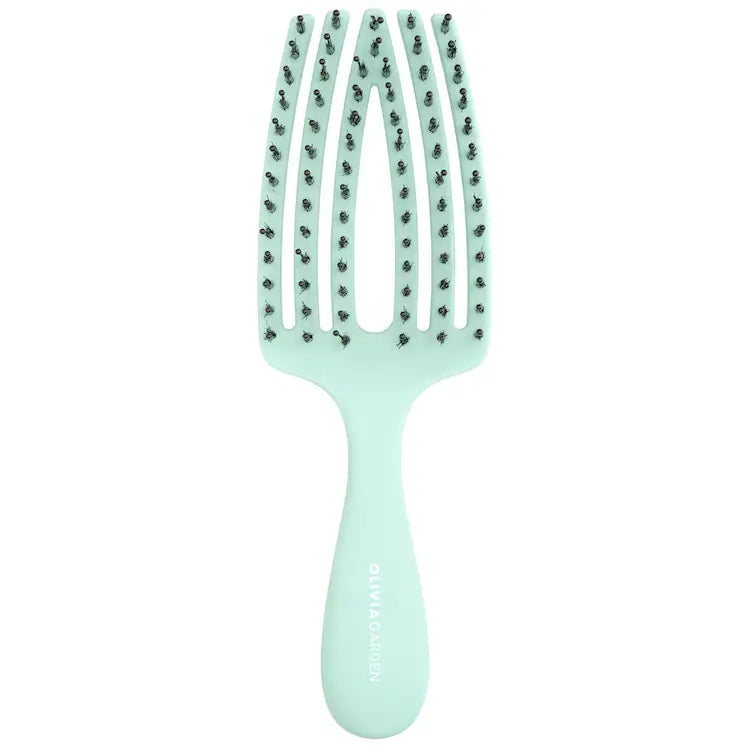 Olivia Garden Fingerbrush Care Mini - Black - Hårbørste - JK-Shop