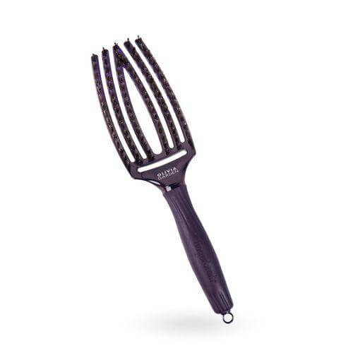 Olivia Garden, Fingerbrush M- Black Onyx - Hårbørste - JK-Shop