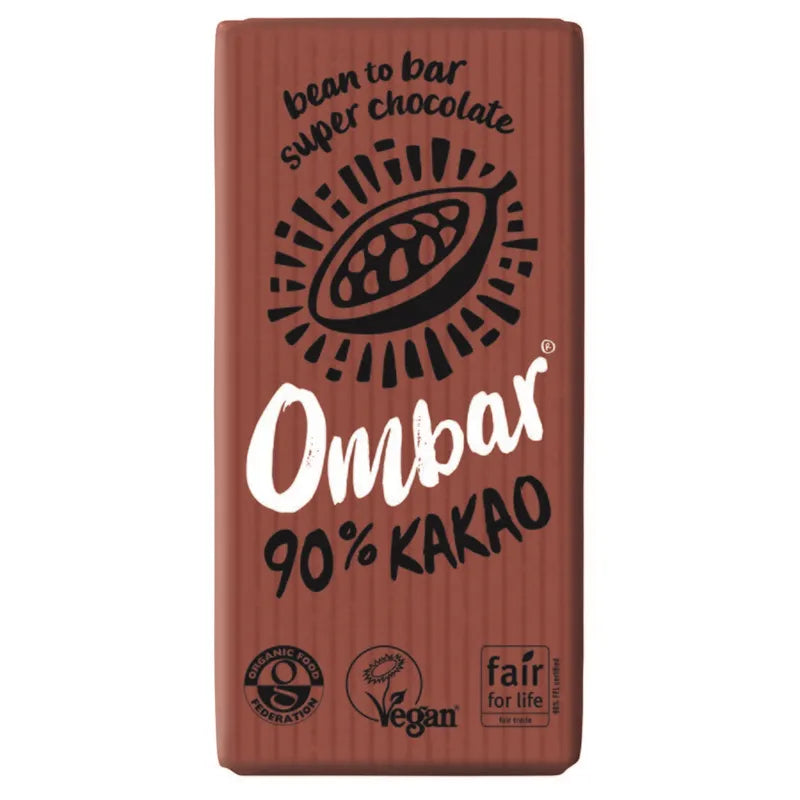 Ombar økologisk 90% sjokolade 35 g - Snacks & godteri - JK-Shop