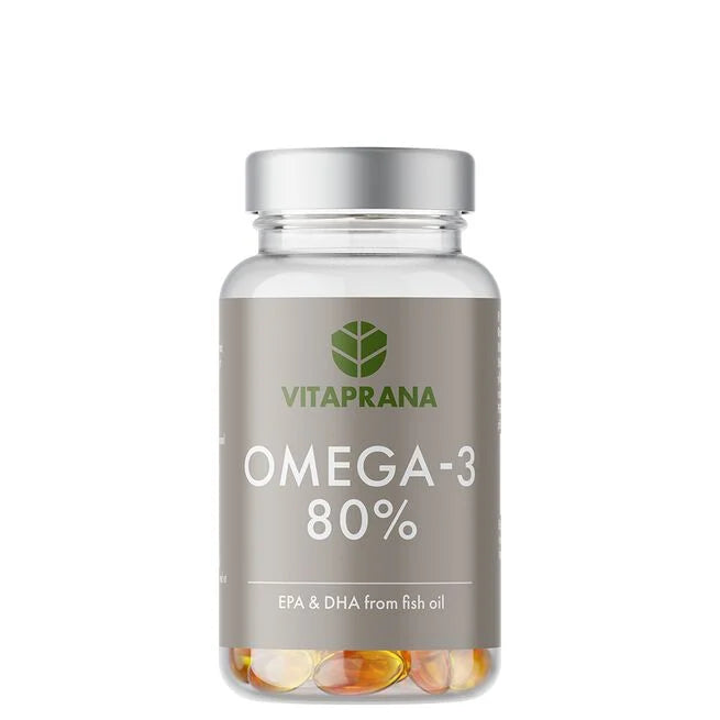 Omega-3 80% 100 kapsler - Omega-3 - JK-Shop