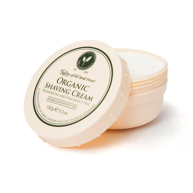 Organic Shaving Cream Bowl 150 g - Barberkrem - JK-Shop