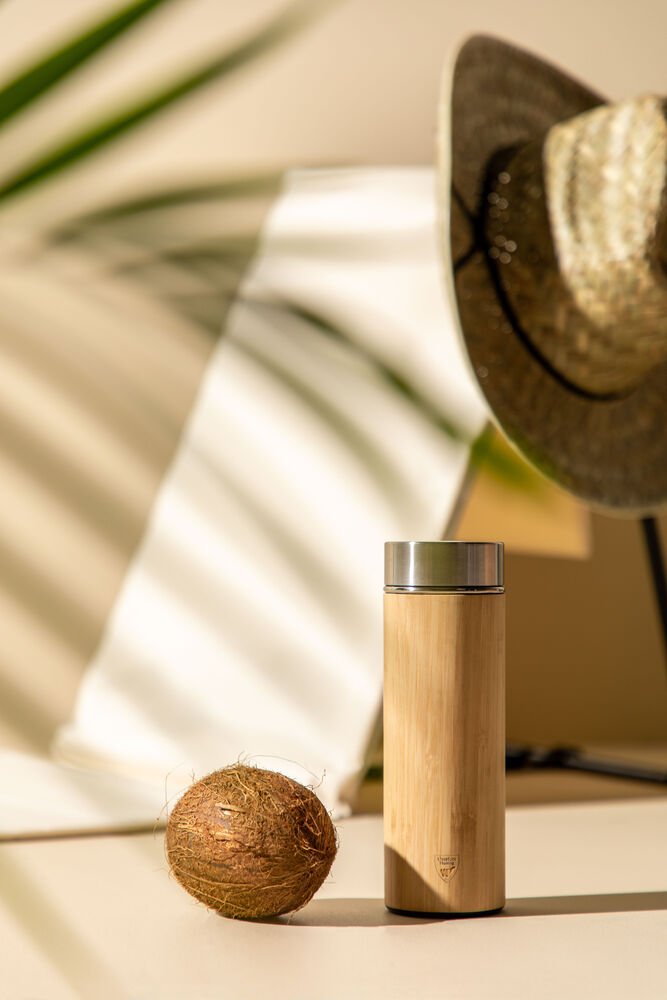 Orrefors Hunting Termosflaske Bambus, 50 cl - Termoflaske - JK-Shop