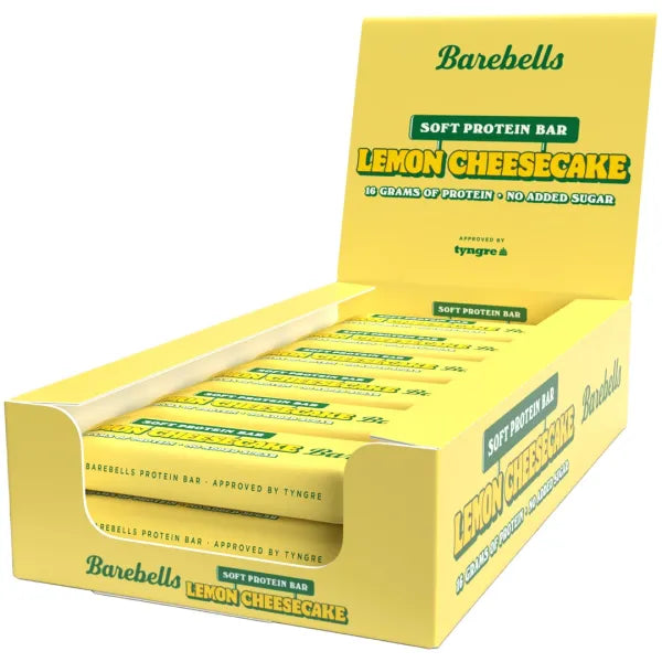 Barebells Soft Protein Bar, 12x55g, Lemon Cheesecake