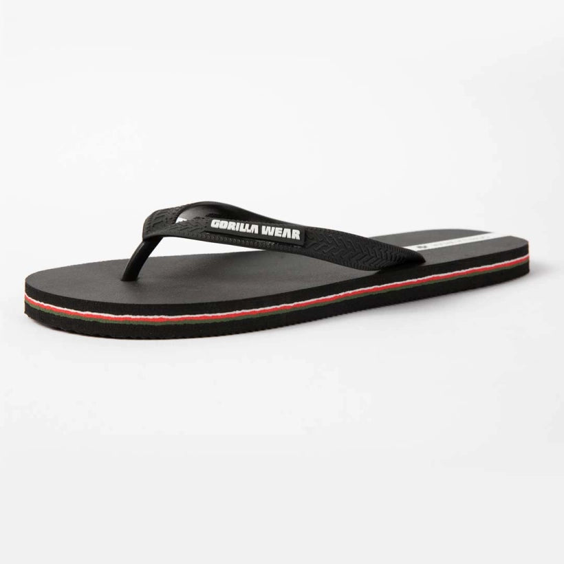 Gorilla Wear Kokomo Flip-Flops, Black