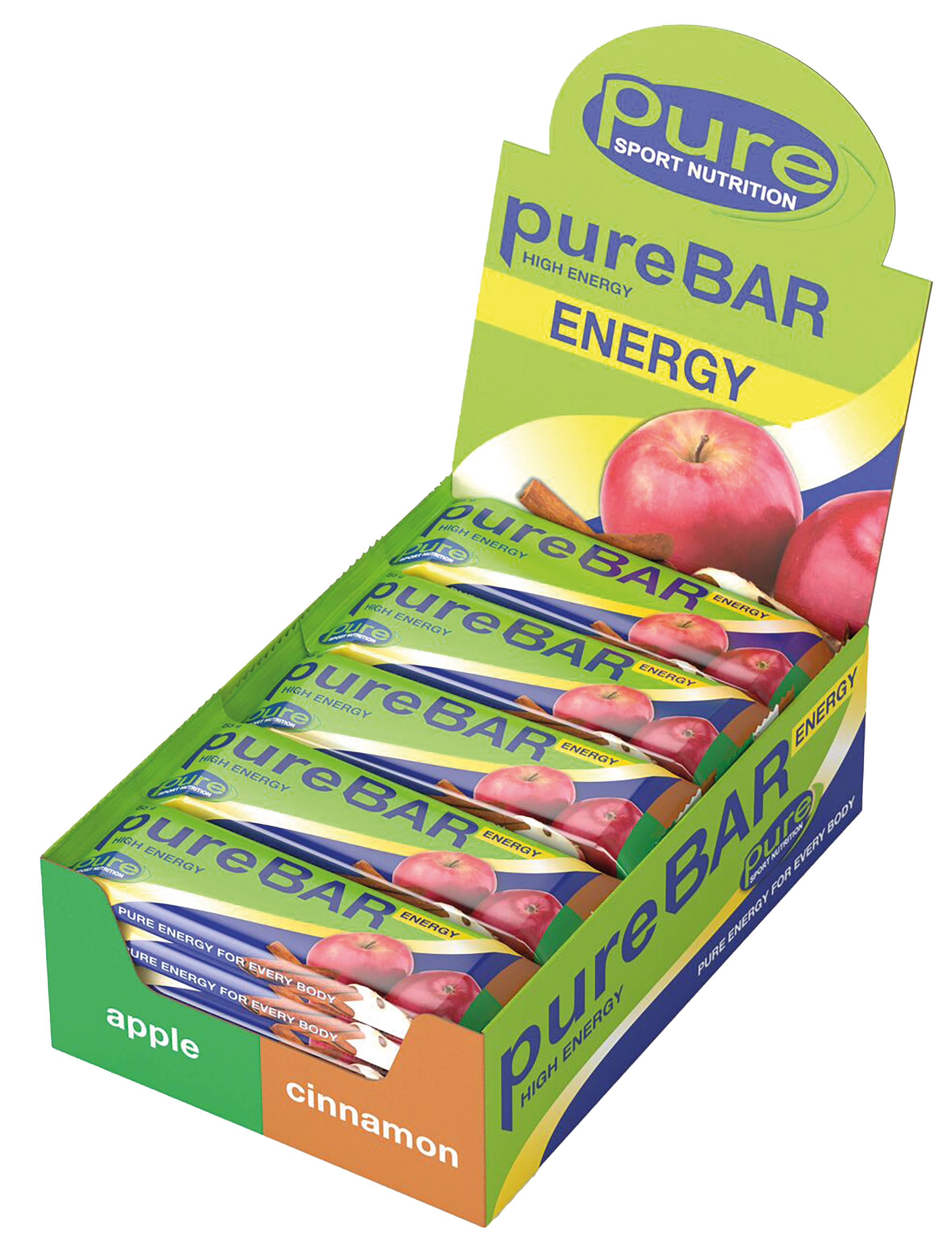 PSN Pure Bar Energy, 20x55 g - Energibarer - JK-Shop