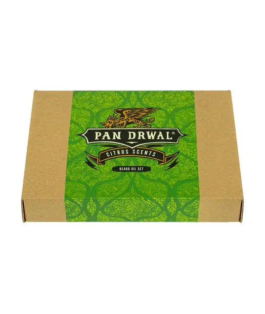 Pan Drwal- "Citrus Scents" Beard Oil SET-Skjeggsett-JKSHOP