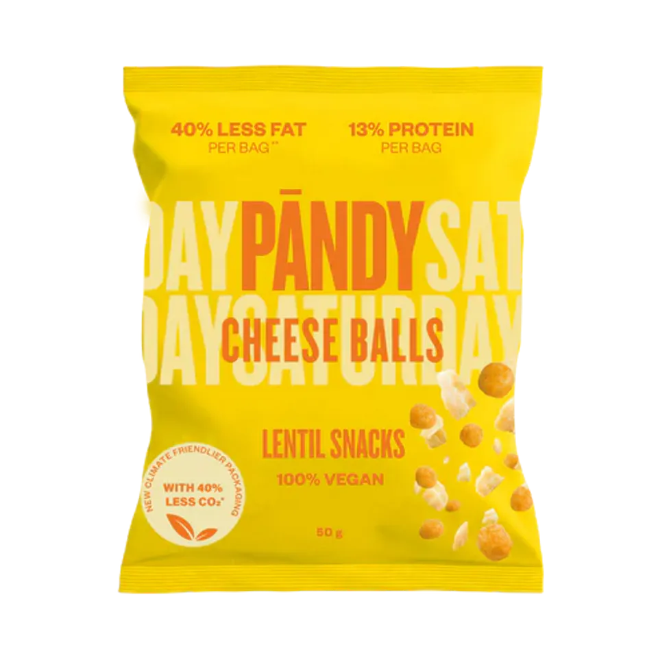 Pandy Lentil Snacks, 14x50g, Cheese Balls (Copy) - Sukkerredusert godteri - JK-Shop