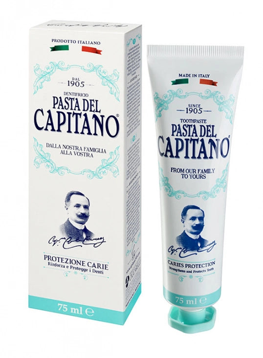 Pasta del Capitano 1905 Caries Protection Toothpaste 75 ml - Tannkrem - JK-Shop