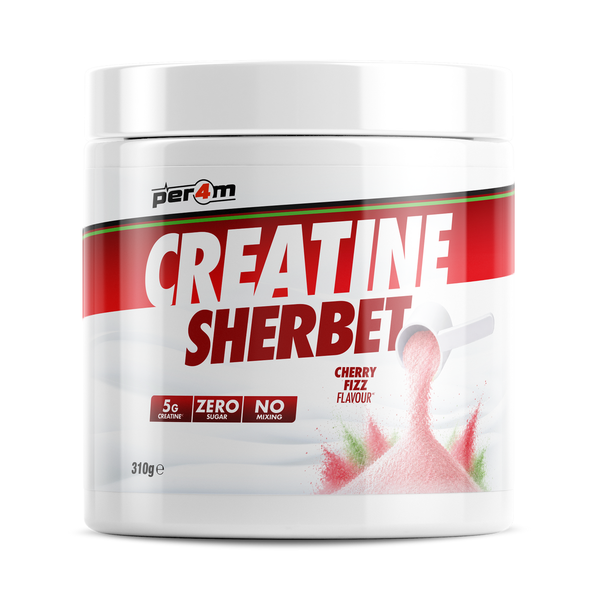 Per4M Creatine Sherbet, 310g - Kreatin monohydrat - JK-Shop