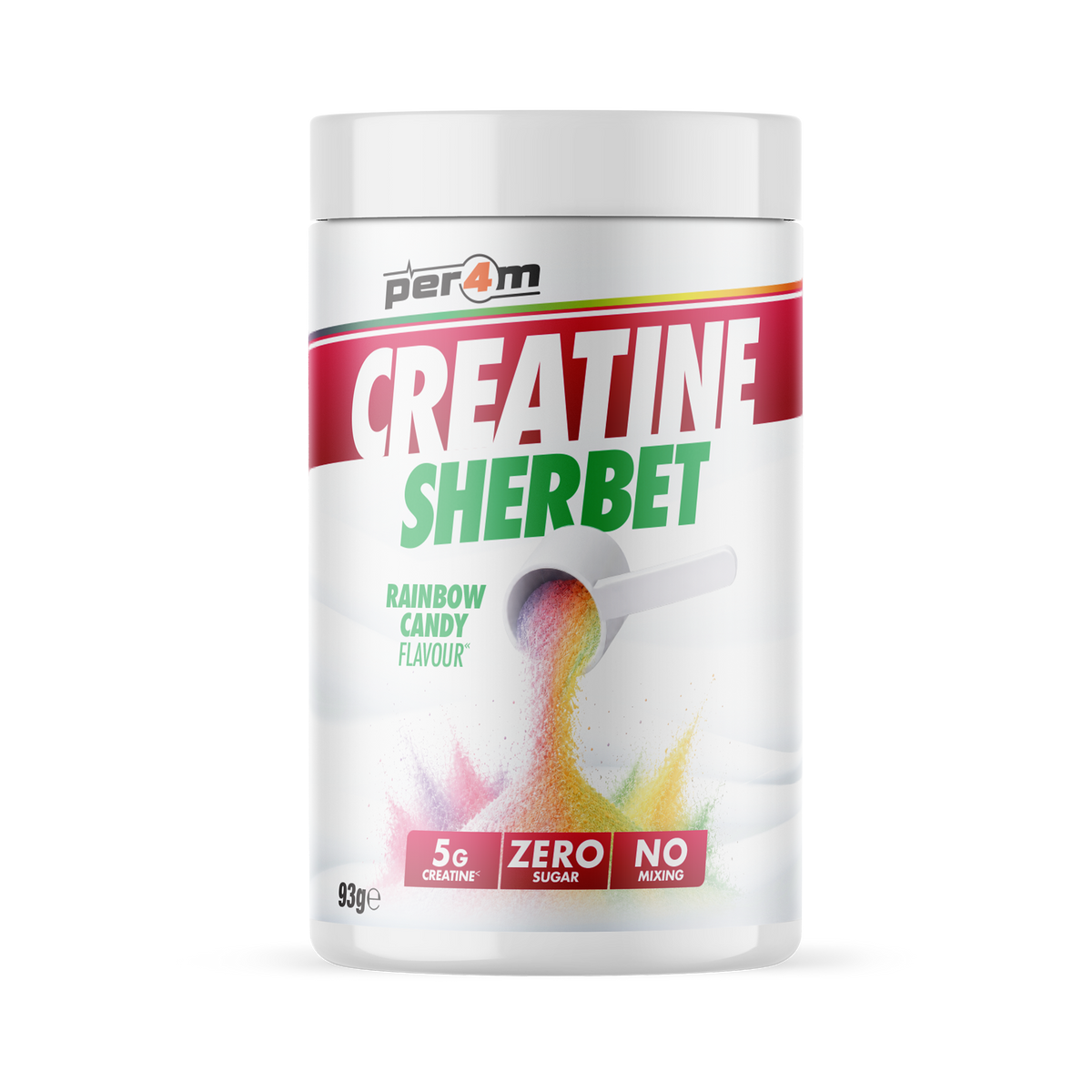 Per4M Creatine Sherbet, 93g - Kreatin monohydrat - JK-Shop