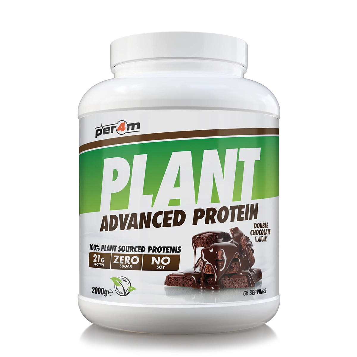 Per4M Plant Protein, 2000g - 2 smaker - Proteinpulver - JK-Shop