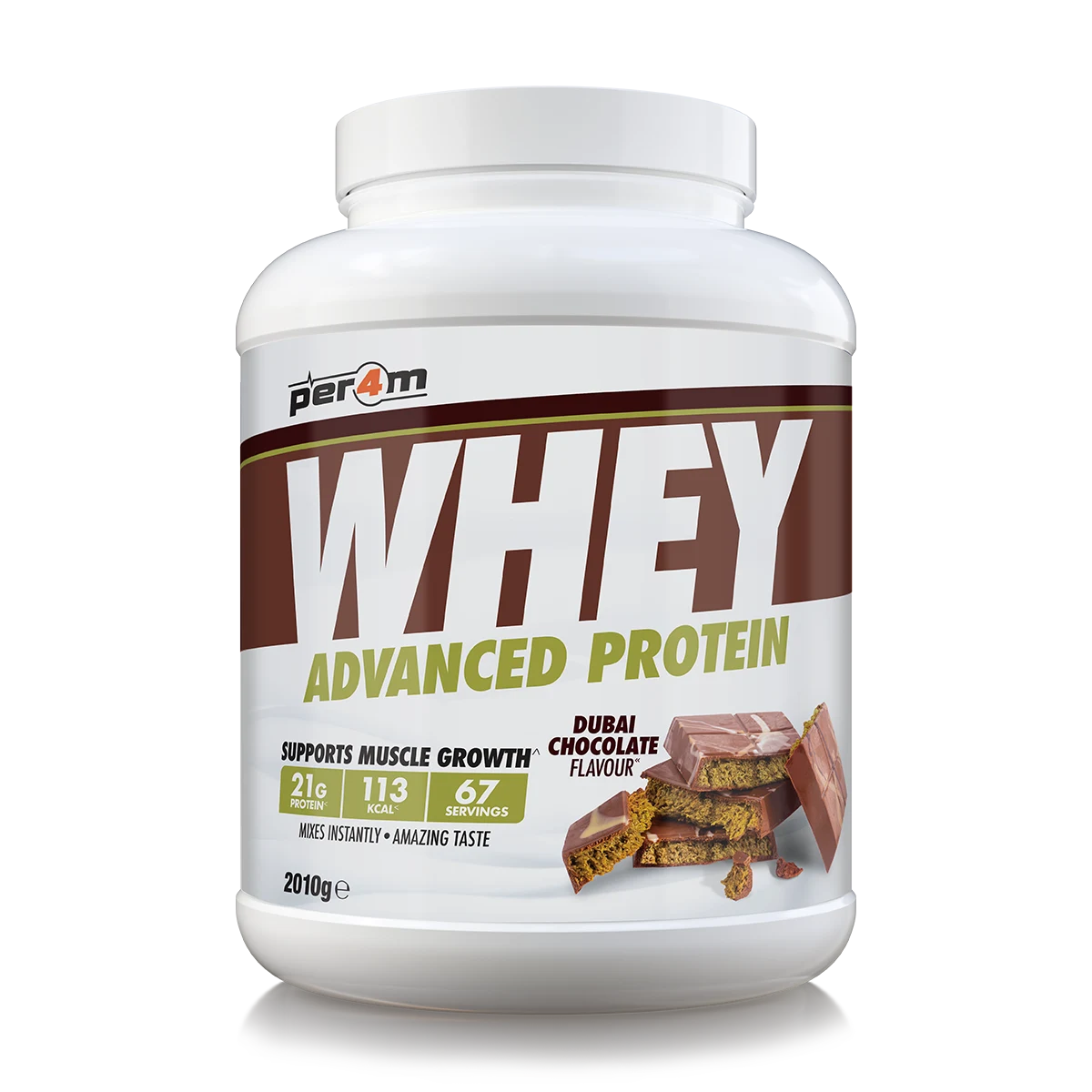 Per4M Whey Protein, 2010g - 12 smaker - Proteinpulver - JK-Shop