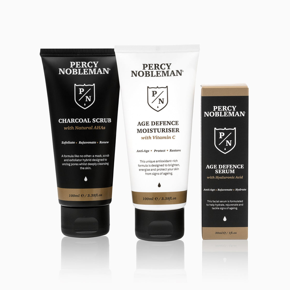Percy Nobleman Age Defence Kit - Hudpleiesett - JK-Shop