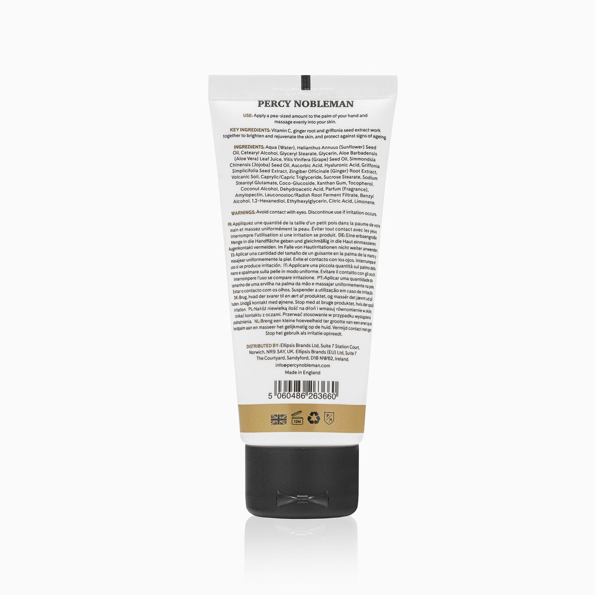 Percy Nobleman Age Defence Moisturiser 100 ml - Fuktighetskrem - JK-Shop