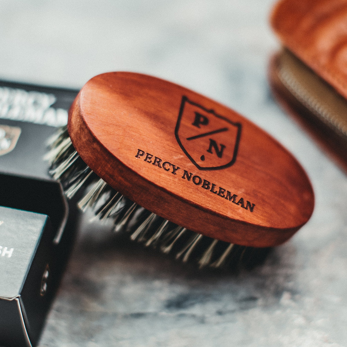 Percy Nobleman Beard Brush - Skjeggbørste - JK-Shop