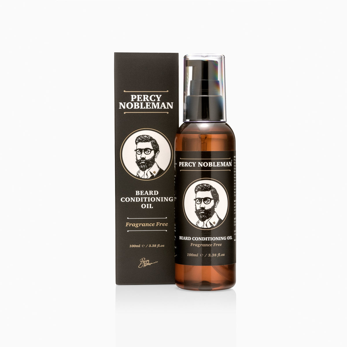Percy Nobleman Beard Conditioning Oil Uten duft 100 ml - Skjeggolje - JK-Shop