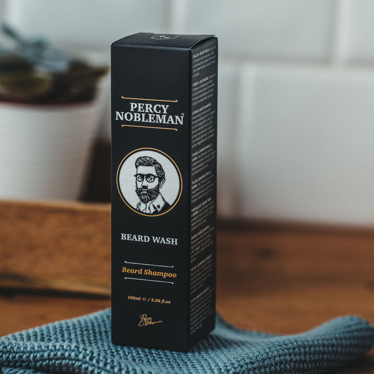 Percy Nobleman Beard Wash 100 ml - Skjeggsjampo - JK-Shop