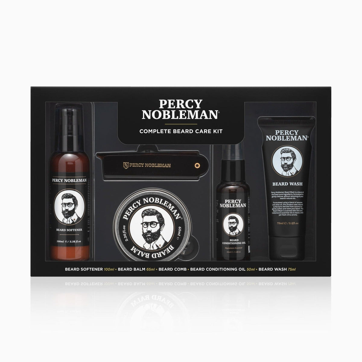 Percy Nobleman Complete Beard Care Kit - Skjeggsett - JK-Shop