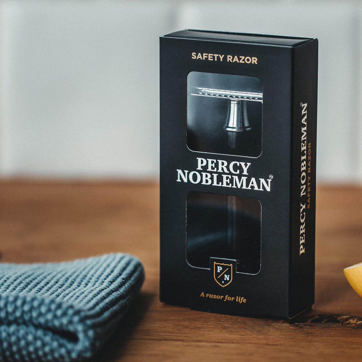 Percy Nobleman Safety Razor - Barberhøvel - JK-Shop
